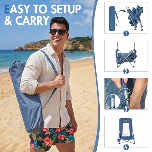 High Back Beach Chair for Adult