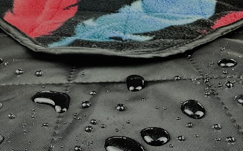 Waterproof 350 GSM Fleece or Sherpa Stadium Blanket