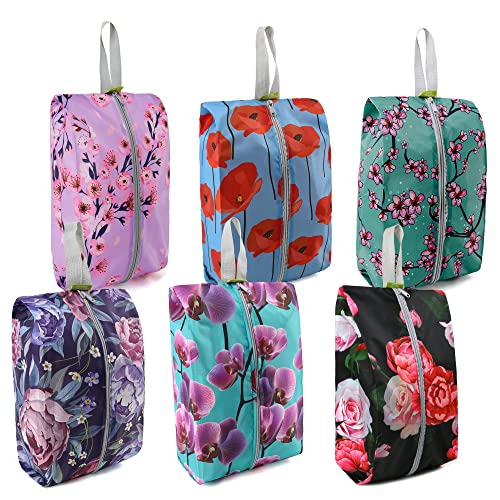 Shoe Organizer 6pcs Shoe Bags with Zipper Closure (6 Count)