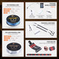 Casting Fishing Rod and Reel Combo