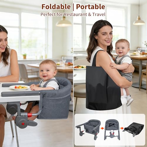 Hook On High Chair for Baby 6