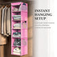 6 Shelf Hanging Closet Organizer