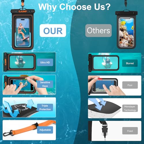Waterproof Phone Pouch Floating (2 Count)
