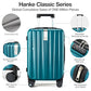 29 Inch Luggage Suitcases With Spinner Wheels Lightweight PC hardside Rolling Suitcase With Travel Lock