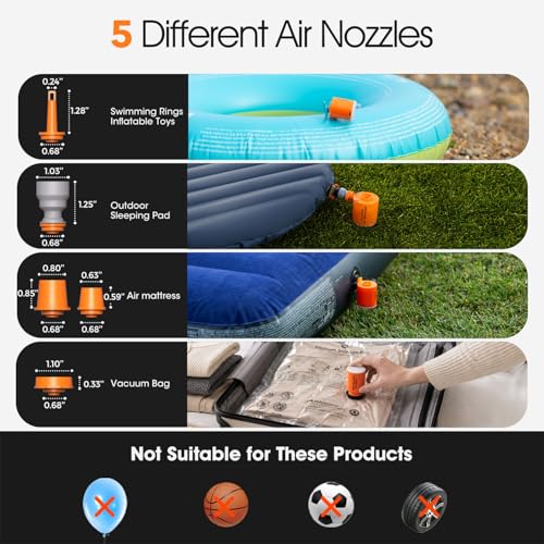 Portable Air Pump for Inflatables