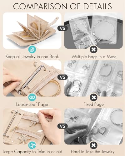 Travel Jewelry Organizer Case