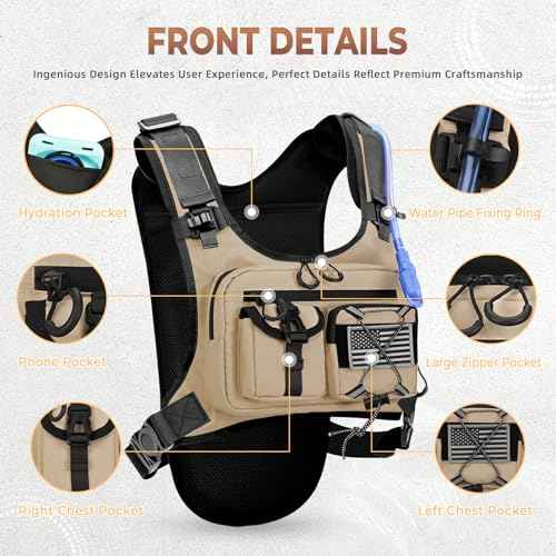 USA Patent Running Hydration Vest Backpack
