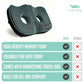 Seat Cushion Premium Foldable Sit Bone Cushion for Pressure Relief