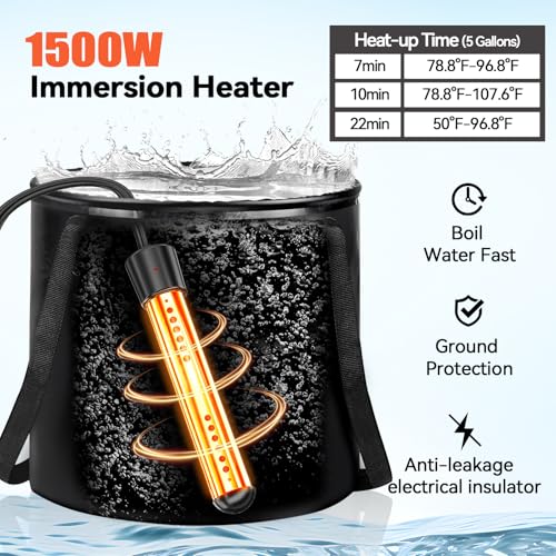 Upgraded Portable Shower with Heater