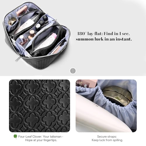 Travel Makeup Bag for Women (3 Count)