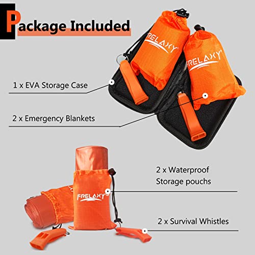 Emergency Blanket 2 Pack (2 Count)