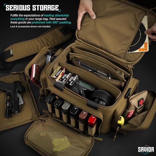 Specialist Series Tactical Triple Pistol Shooting Range Hunting Duffle Bag Gun Carrying Case