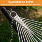 Lazy Daze Double Olefin Quick Dry Hammock with Spreader Bar for Outdoor