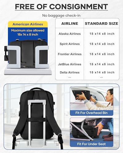 Vacuum Backpack Travel with Pump