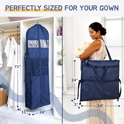 Wedding Dress Garment Bag 72"