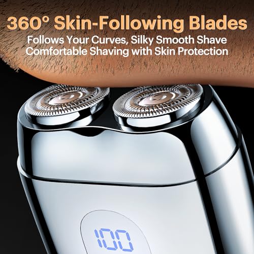 Alloy Mini Electric Shaver for Men
