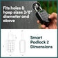 New Smart Padlock 2 (2 Count)