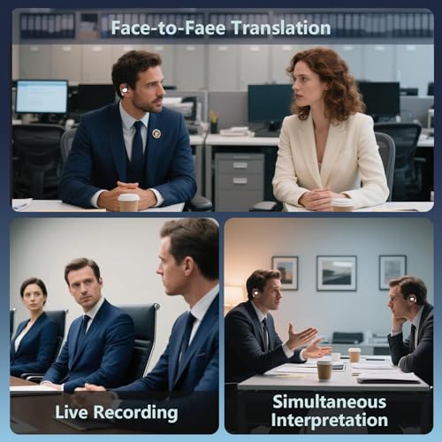 AI Language Translation Earbuds Real Time