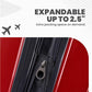 Rails Expandable Hardside Upright Suitcase with 360° Spinner Wheels