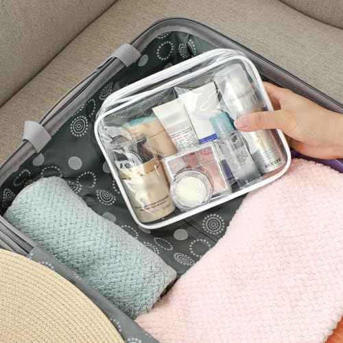 17 Inch Laptop Backpack for Travel Water Resistant College Backpack for Women Laptop Bag with USB Charging Port and Clear Toiletry Bag Work Backpack