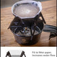 CAMPINGMOON Collapsible Coffee Dripper Pour Over Camping Outdoor 304 Stainless Steel COF