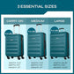 Westridge Hardside Luggage Set with Spinner Wheels