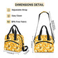 Yellow Bee Insulated Lunch Bag (A04:Yellow Bee)