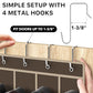 24 Pockets Clear Over the Door Shoe Organizer