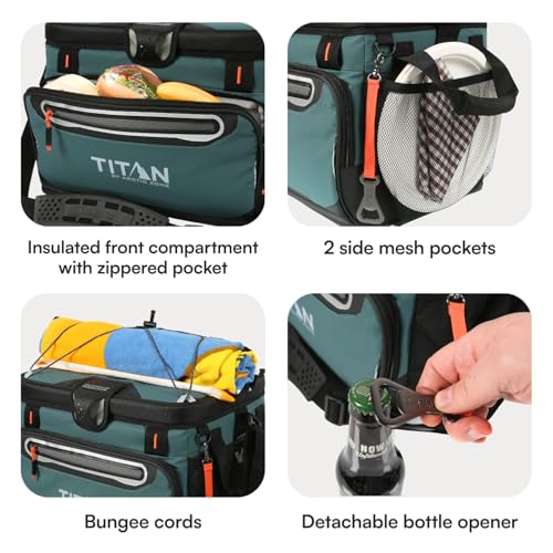 Titan 30 Can Zipperless HardBody Cooler (30 Count)