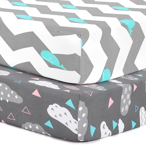 Stretchy Pack and Play Fitted Sheets (2 Count)
