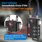 TSA Approved Cable Luggage Locks (4 Count)