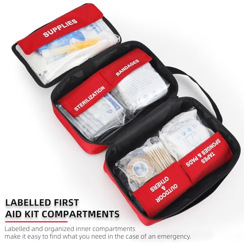 330 Piece Comprehensive First Aid Kit for Home