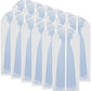 Dress Bags for Hanging Clothes (Set of 12) Breathable Suit Bag Covers with Zip Coat Covers for Closet Garment Bag for Wardrobe Storage and Travel Covers for Coats White - 24'' x 60''