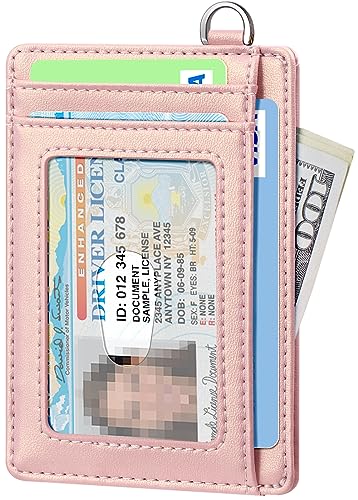 Slim Minimalist Wallet RFID Credit Card Holder for Men