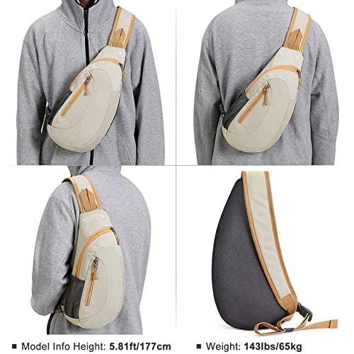 Small Sling Bag for Men Women
