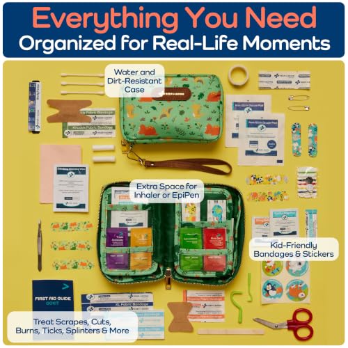 KeepGoing Travel First Aid Kit for Kids