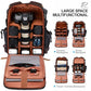 Black Canvas Camera Backpack