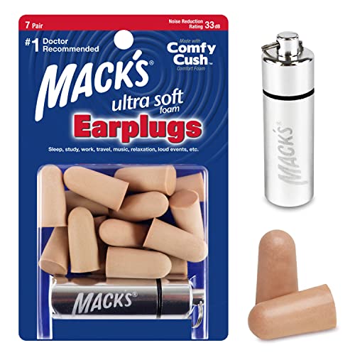 Mack’s Ultra Soft Foam Earplugs