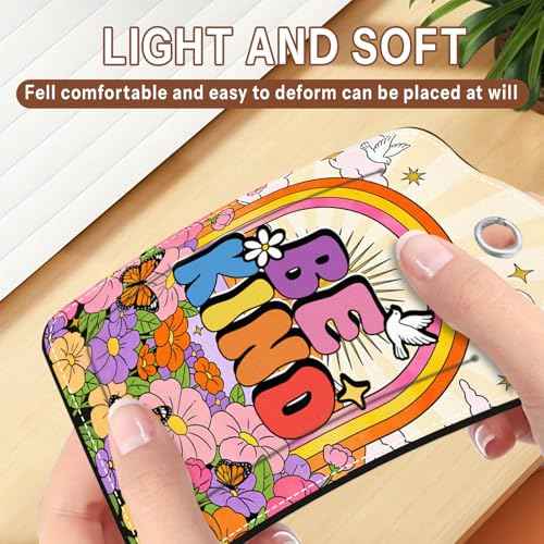 2 Pcs Rainbow Luggage Tags for Suitcase (2 Count)