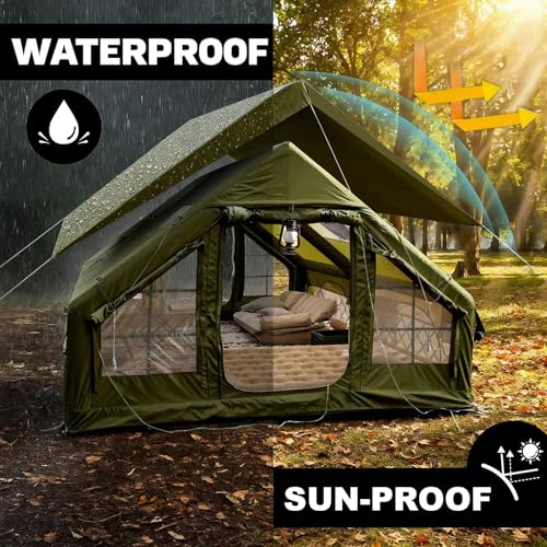 13' x 10' Large Inflatable Tent for Camping 8