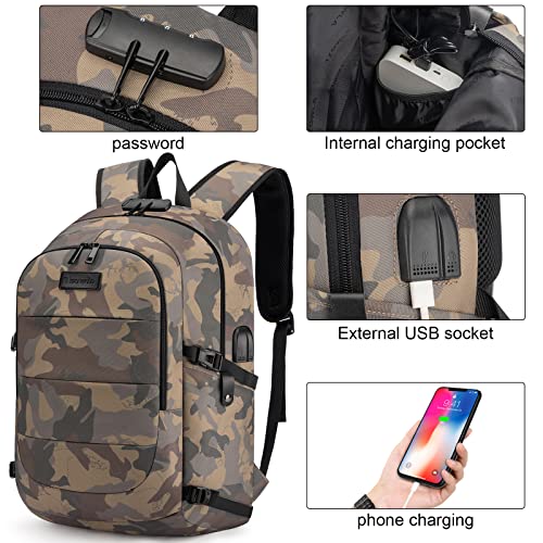 Travel Laptop Backpack Water Resistant Anti