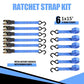 Ratchet Tie Down Straps (6 Count)