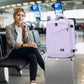 MATEIN Purple Backpack, Extra Large Travel Backpack for Women, Expandable Suitcase for Hiking Camping Gym, Water Resistant Carryon Daypack for Travelling, Cute Gifts, Light Purple