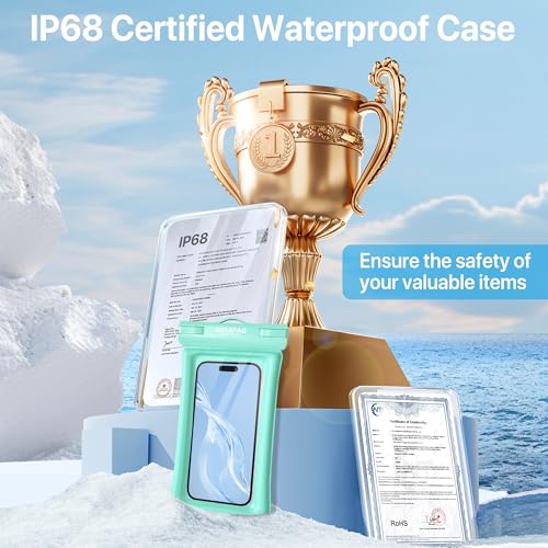 IP68 Waterproof Phone Pouch 2 Pack (2 Count)