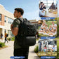 50L Laptop Lunch Backpack for Men with Lunch Compartment and USB Port