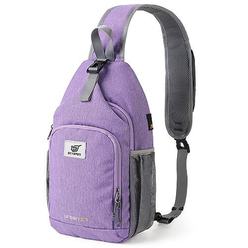 Sling Bag RFID Crossbody Sling Backpack Cross Body Shoulder Bag Travel Hiking Daypack for Women Men