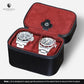 2 Watch Travel Case Storage Organizer for 2 Watches