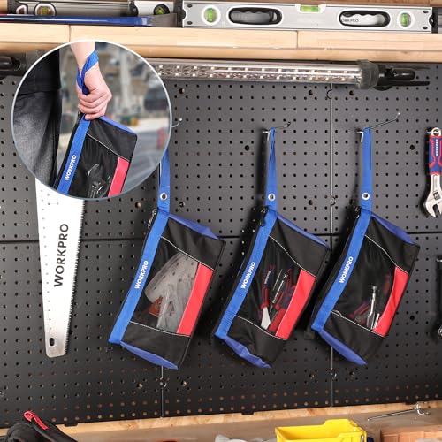 12" Tool Pouches with Zipper