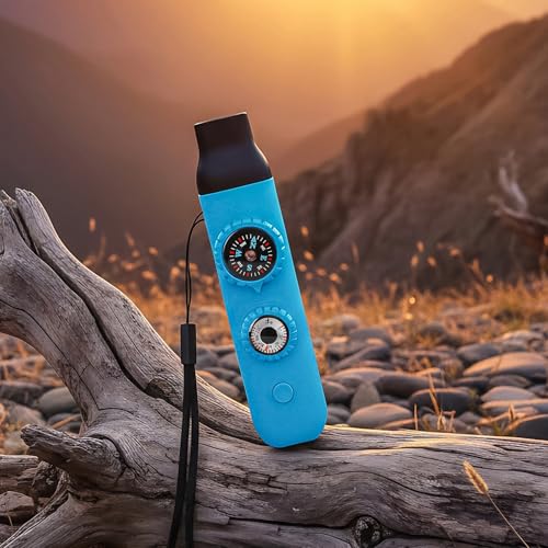 Multifunctional Survival Emergency Whistle for Kids with Compass Hiking Survival