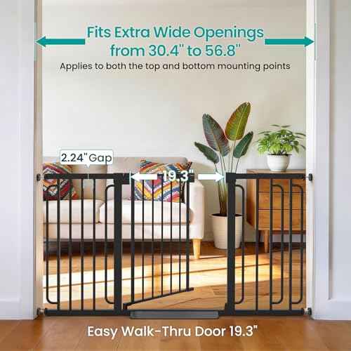 30.4 56.8" Extra Wide Baby Gate